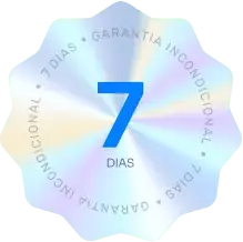Selo de garantia incondicional de 7 dias
